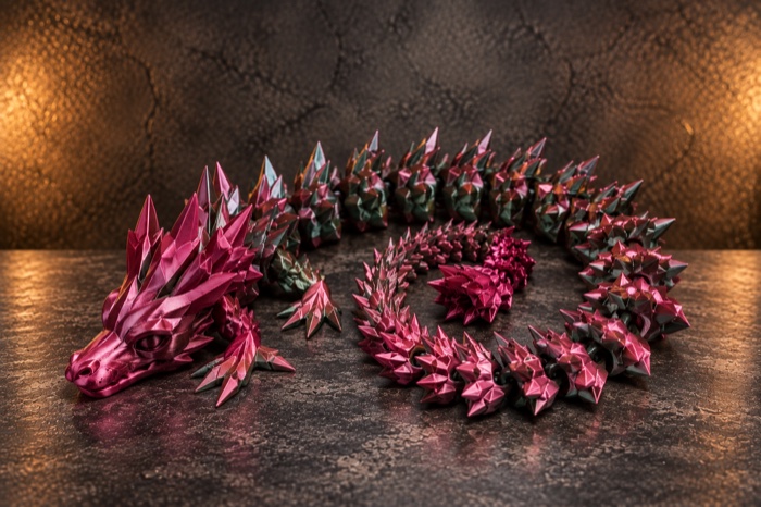 Crystal Spine Dragon Fidget