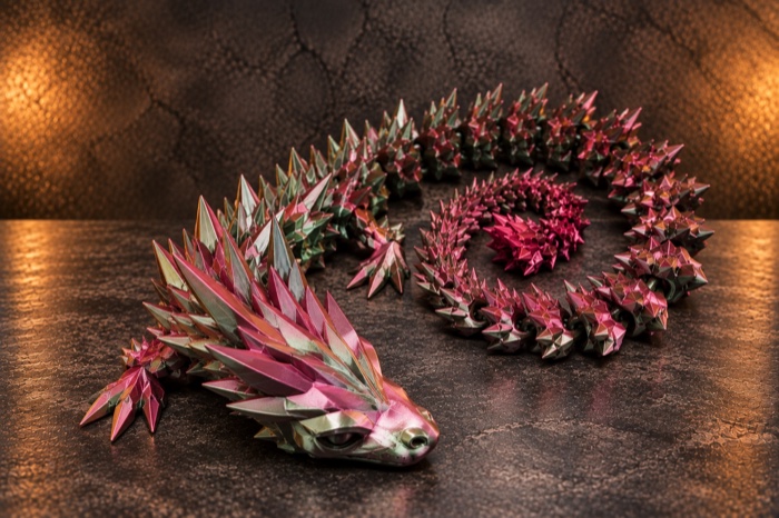 Crystal Spine Dragon Fidget - photo 2 of 2